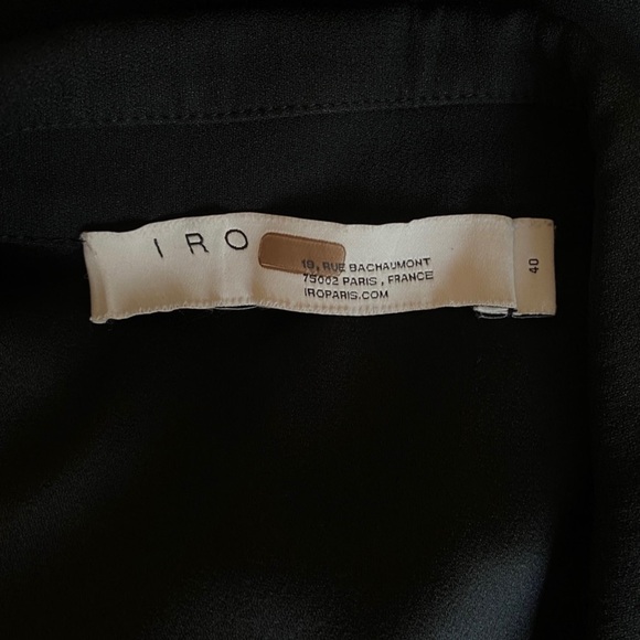 IRO REVOLVE BLACK SUIT JUMPSUIT - Picture 9 of 12